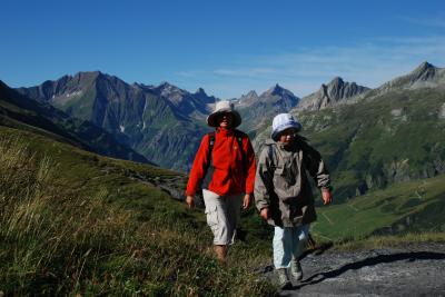 Randonnée famille au tour du Mont-Blanc